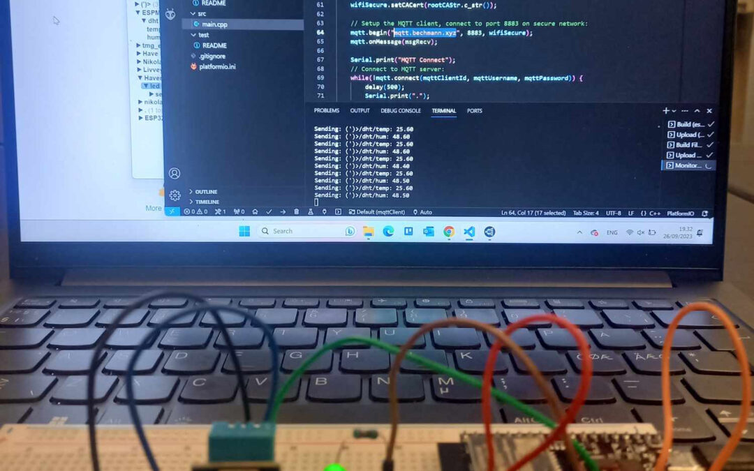 Prøv kræfter med Arduino og ESP32