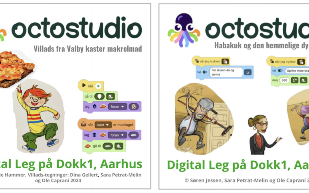 O7: Børnelitteratur inspirerer til interaktive fortællinger og spil i OctoStudio